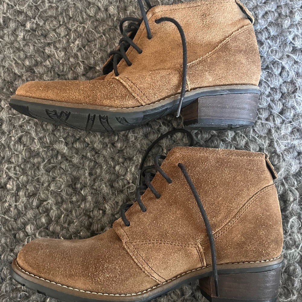 Wolky Suede Ankle Boots - Picture 6 of 7